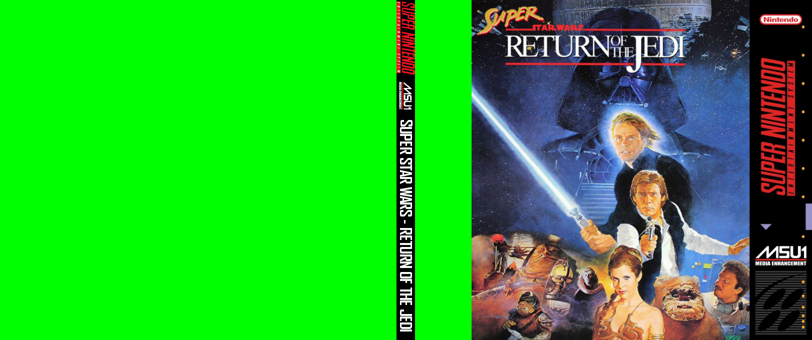 Super Star Wars : Return of the Jedi — box-texture (US)