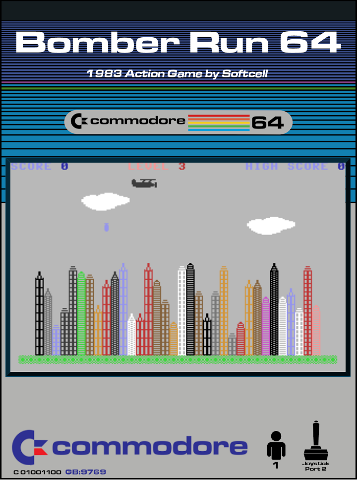 Bomber Run 64 box art