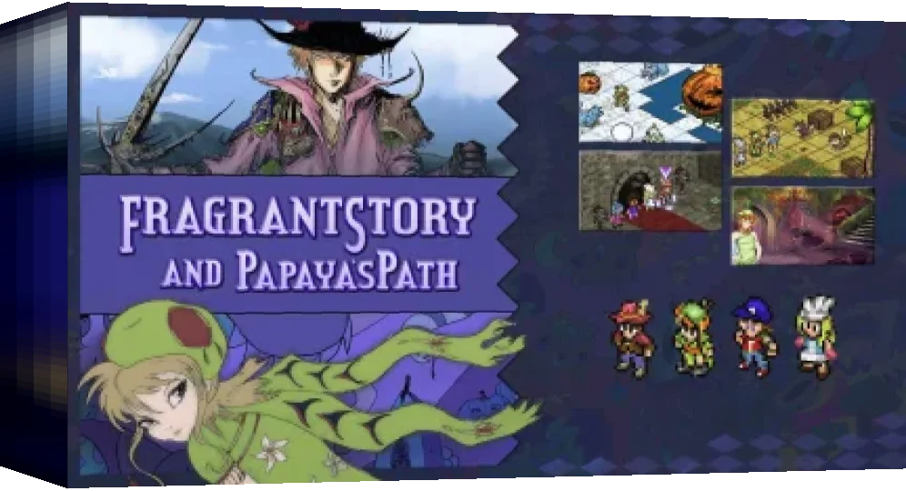 Fragrant Story And Papaya's Path — box-3D (WOR)