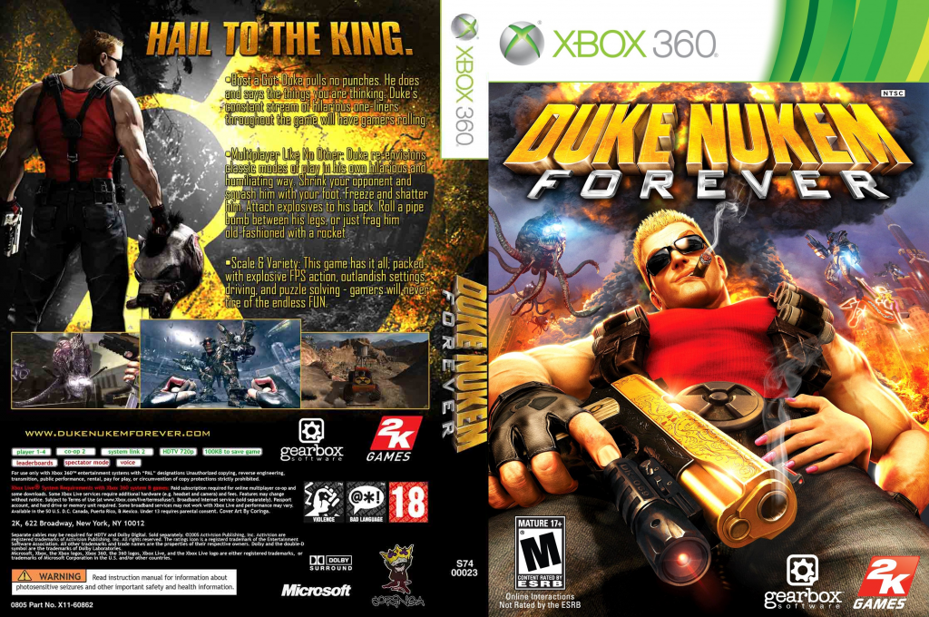 Duke Nukem Forever — box-texture (US)
