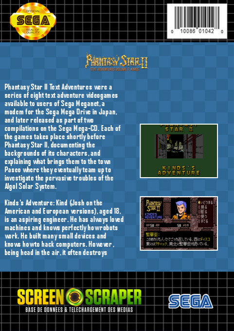 Phantasy Star 2 - Kinds's Adventure — box-2D-back (SS)