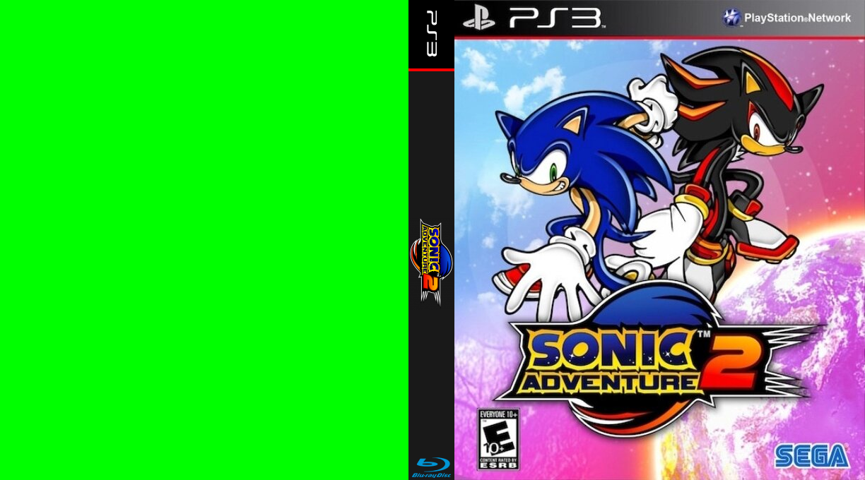Sonic Adventure 2 — box-texture (US)