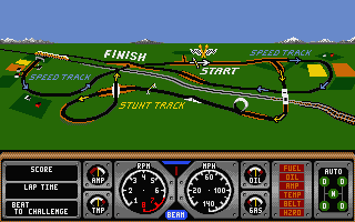 Hard Drivin' — ss (EU)