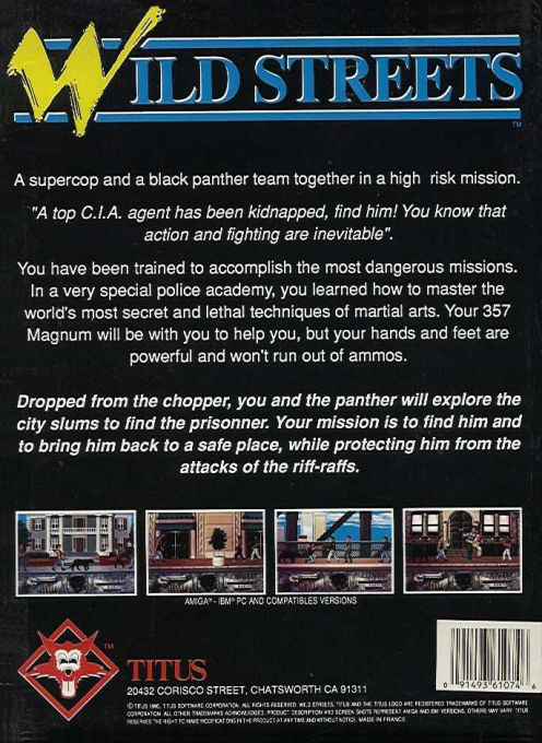 Wild Streets — box-2D-back (EU)