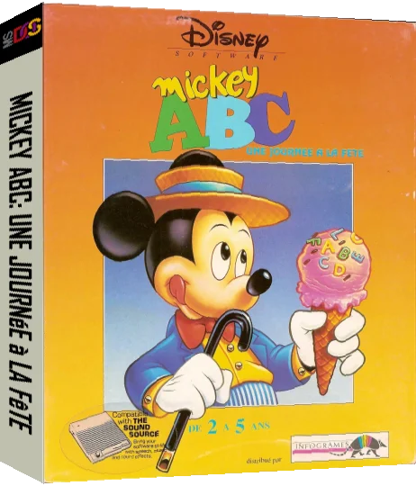 Mickey's Abc - A Day At The Fair — box-3D (FR)