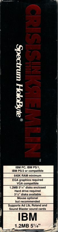 Crisis In The Kremlin — box-2D-side (US)