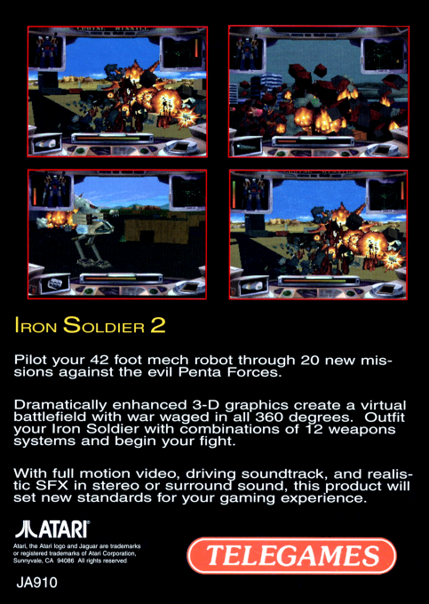 Iron Soldier 2 — box-2D-back (US)