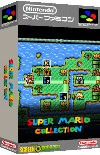 Bs Super Mario Collection — box-3D (SS)
