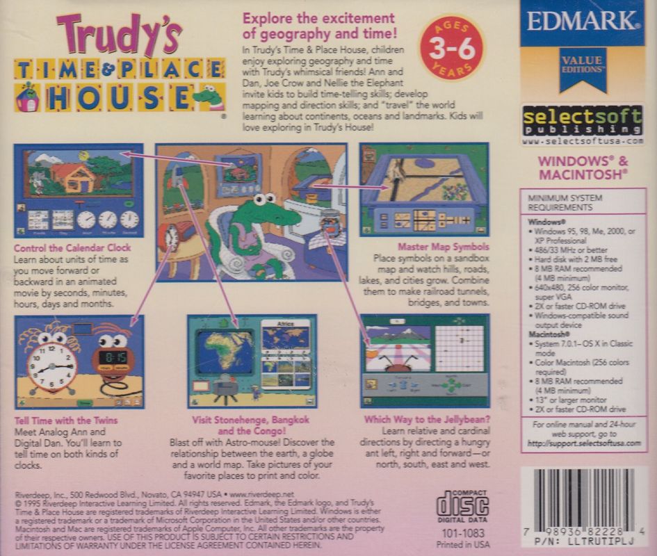 Trudy's Time and Place House — box-2D-back (WOR)