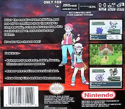 Pokemon : Dark Rising 2 — box-2D-back (WOR)