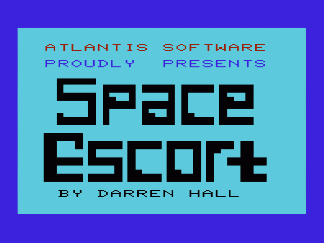 Space Escort — sstitle (WOR)