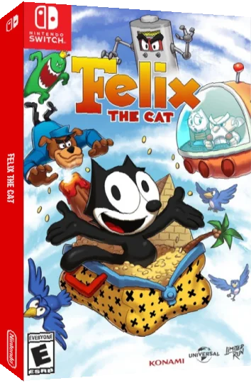 Felix the Cat — box-3D (US)