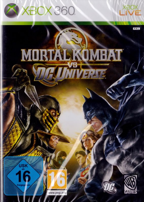 Mortal Kombat vs. DC Universe — box-2D (DE)