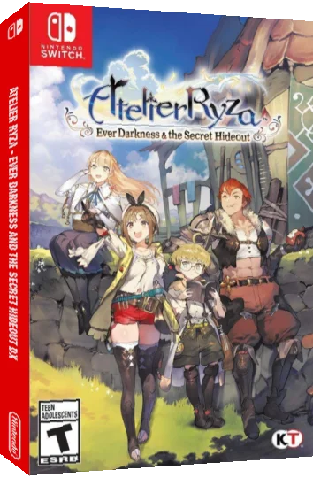 Atelier Ryza - Ever Darkness and the Secret Hideout DX — box-3D (US)