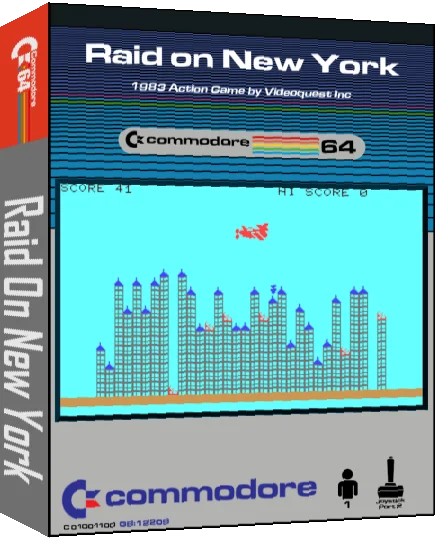 Raid on New York — box-3D (CUS)