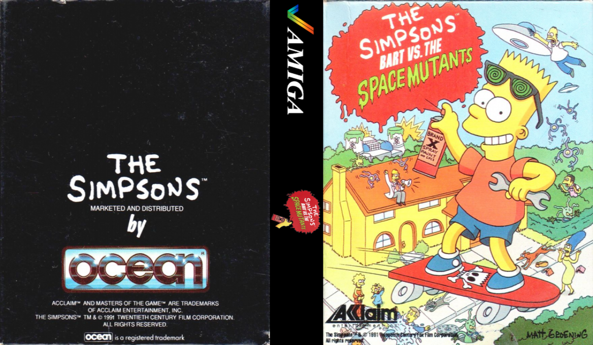 Simpsons, The - Bart vs. The Space Mutants — box-texture (EU)