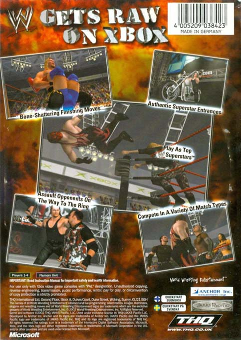 WWF Raw — box-2D-back (UK)
