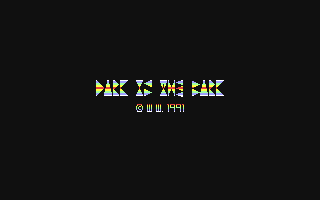 Dark Is The Bark — sstitle (WOR)