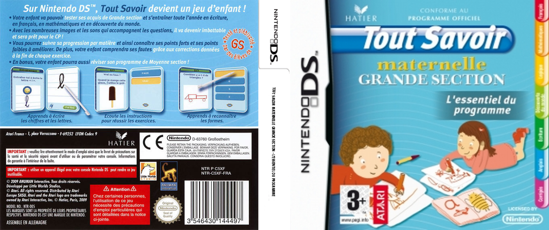 Tout Savoir Maternelle Grande Section - L'Essentiel du Programme — box-texture (EU)
