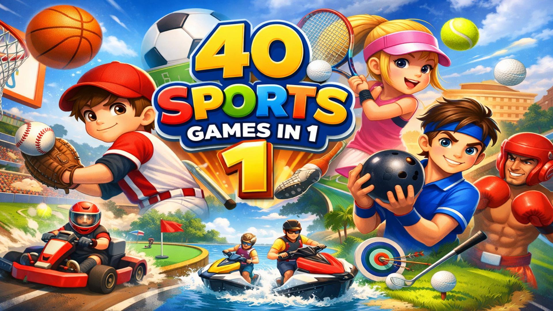 40 Sports Games in 1 — fanart