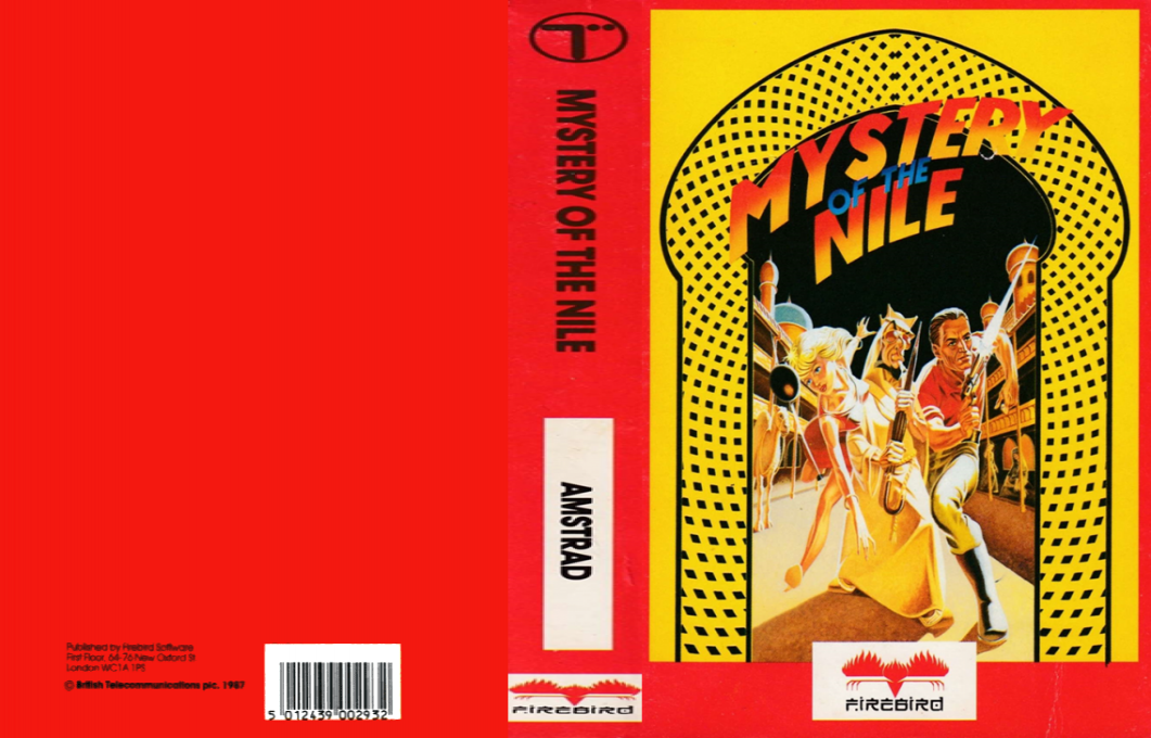 Mystery Of The Nile, The — box-texture (EU)