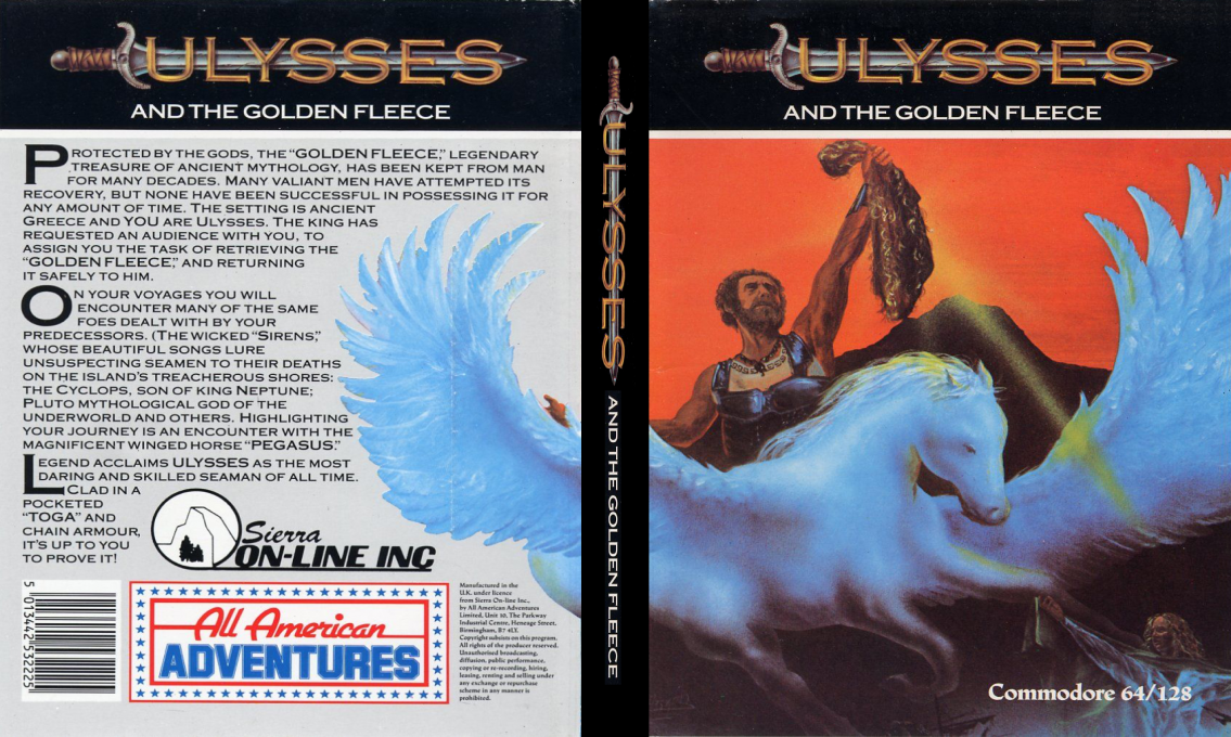Ulysses And The Golden Fleece — box-texture (EU)