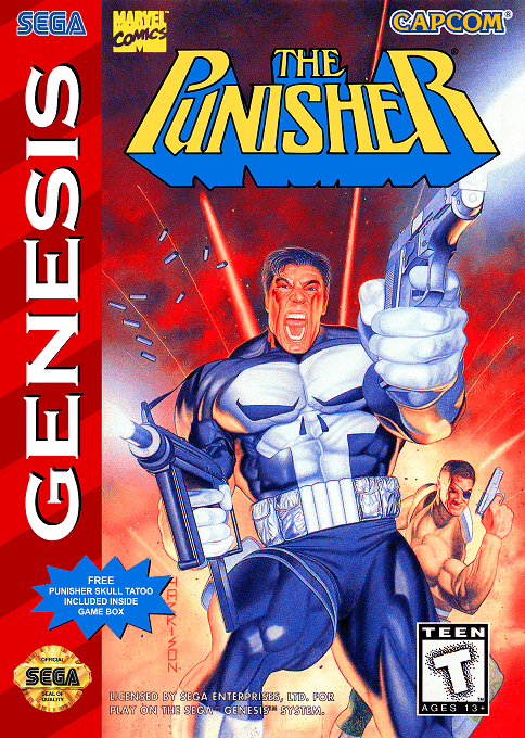 Punisher, The box art
