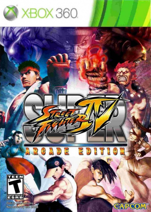 Super Street Fighter IV - Arcade Edition box art