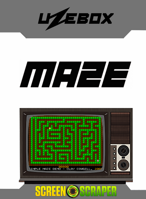 Maze box art