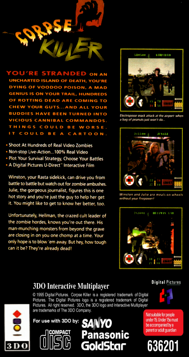 Corpse Killer — box-2D-back (US)