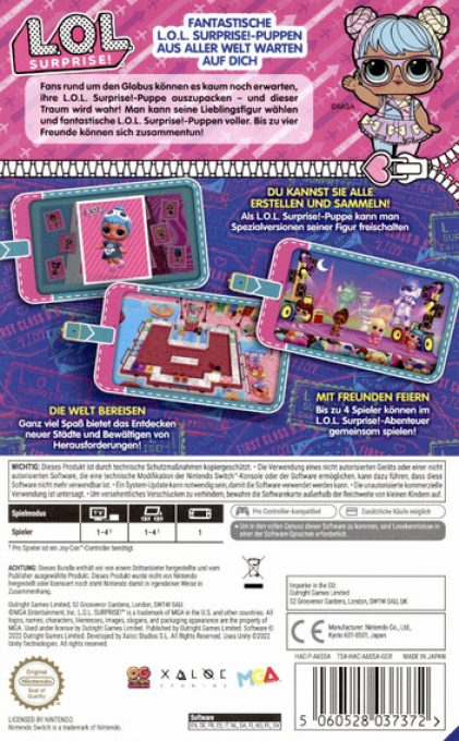 L.O.L suprise BB's Born To Travel — box-2D-back (DE)