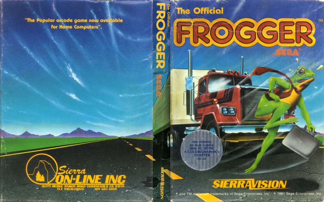 Frogger — box-texture (US)