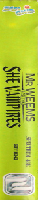 Astonishing Adventures Of Mr. Weems And The She Vampires, The — box-2D-side (SP)