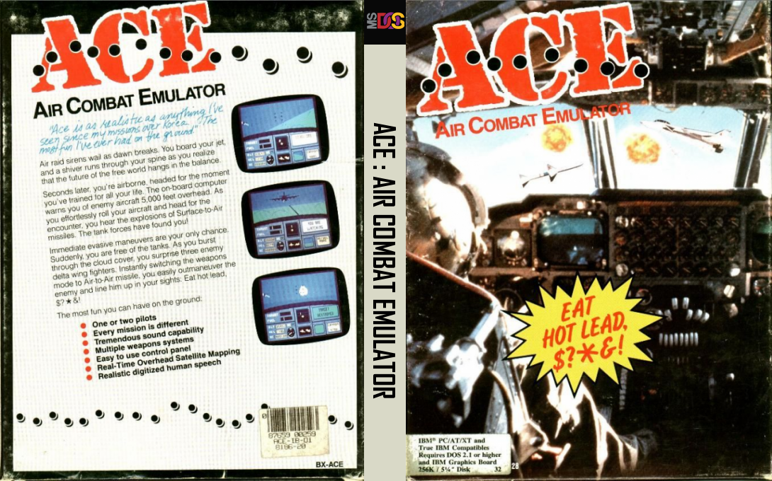 ACE - Air Combat Emulator — box-texture (US)