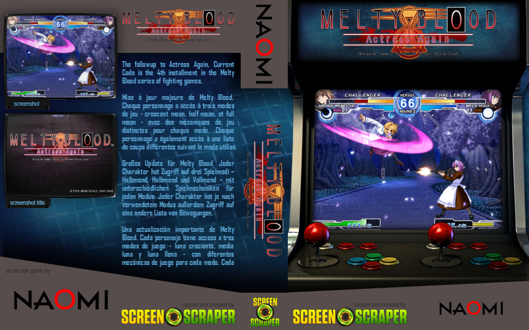 Melty Blood: Actress Again — box-texture (SS)