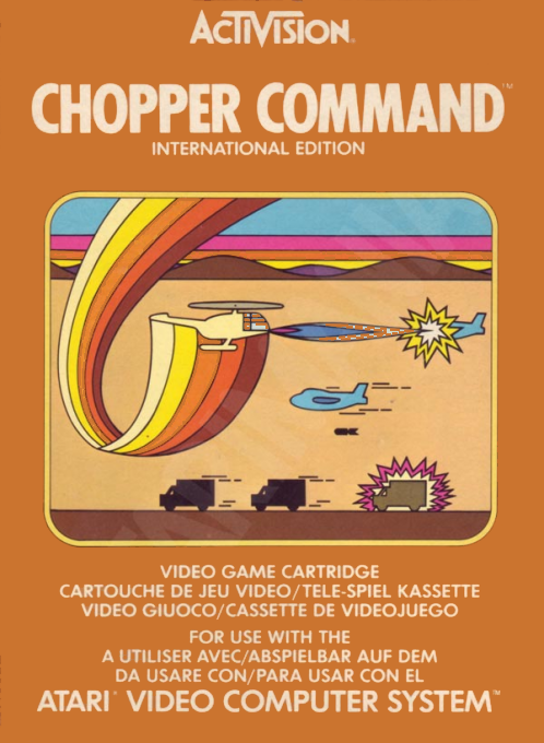Chopper Command — box-2D (EU)