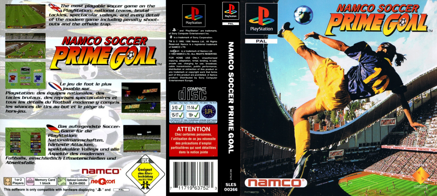 J.League Soccer - Prime Goal EX — box-texture (EU)