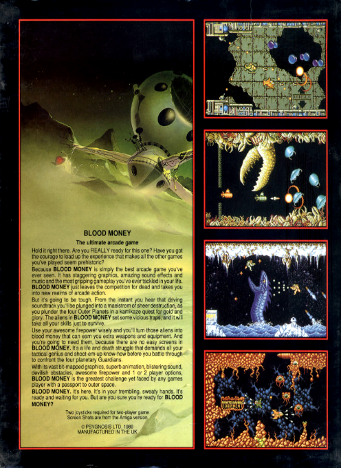 Blood Money — box-2D-back (EU)