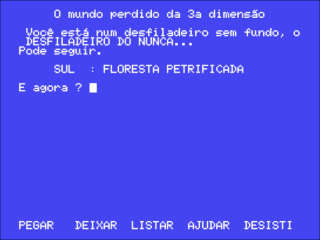 Mundo Perdido Da 3a Dimensao, O — ss (WOR)