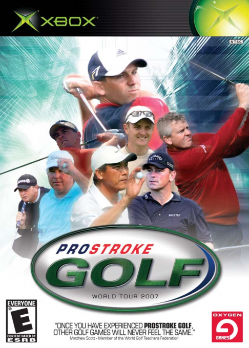 ProStroke Golf - World Tour 2007 — box-2D (US)