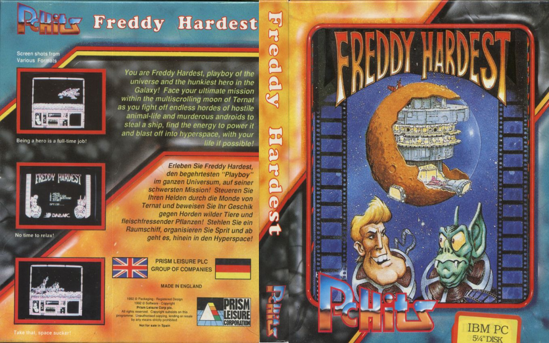 Freddy Hardest — box-texture (EU)