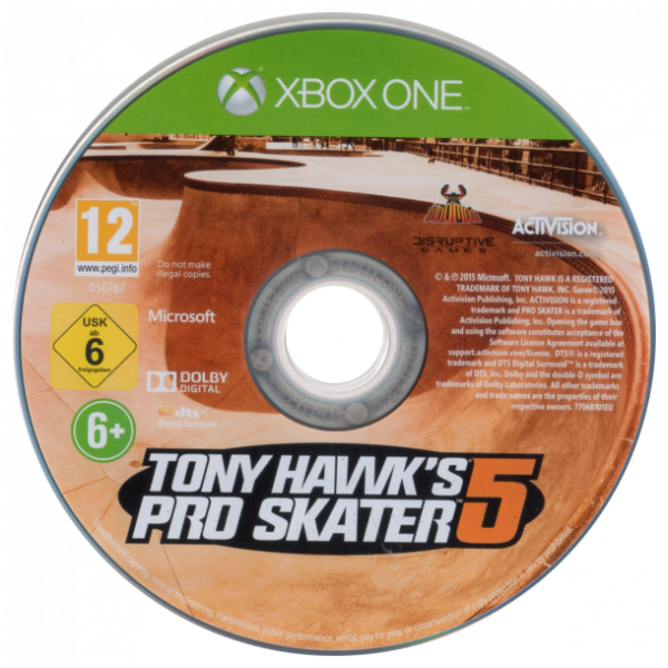 Tony Hawk's Pro Skater 5 — support-2D (EU)