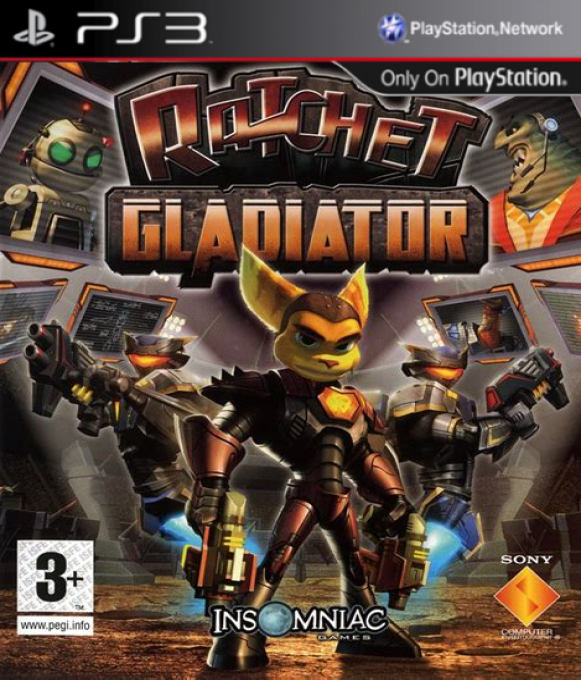 Ratchet - Gladiator HD — box-2D (EU)
