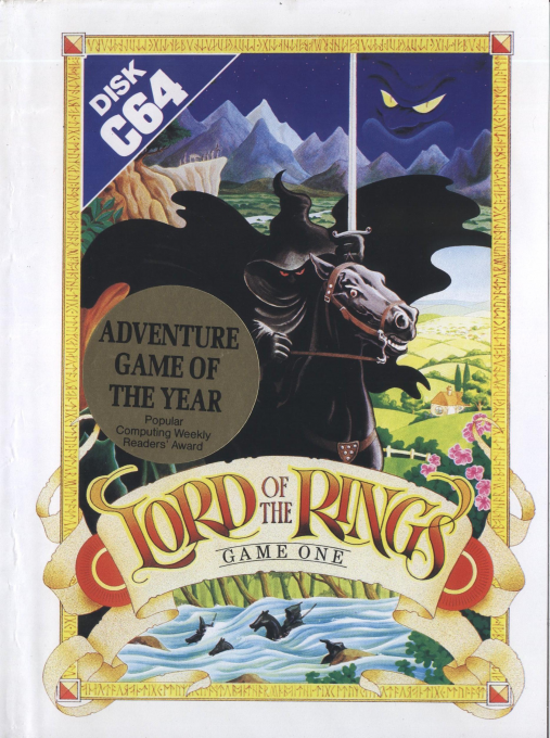 Lord of the Rings - Game One — box-2D (EU)