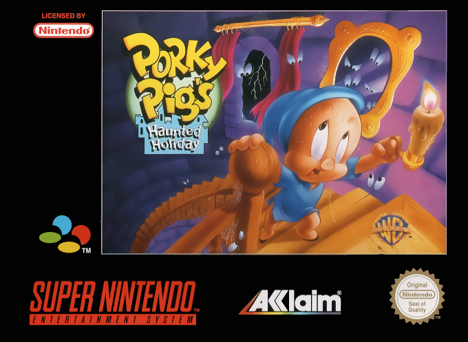 Porky Pig's Haunted Holiday — box-2D (EU)
