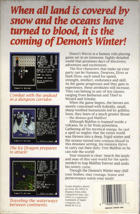 Demon's Winter — box-2D-back (US)