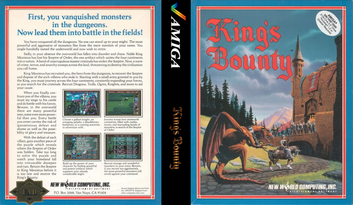 King's Bounty — box-texture (US)