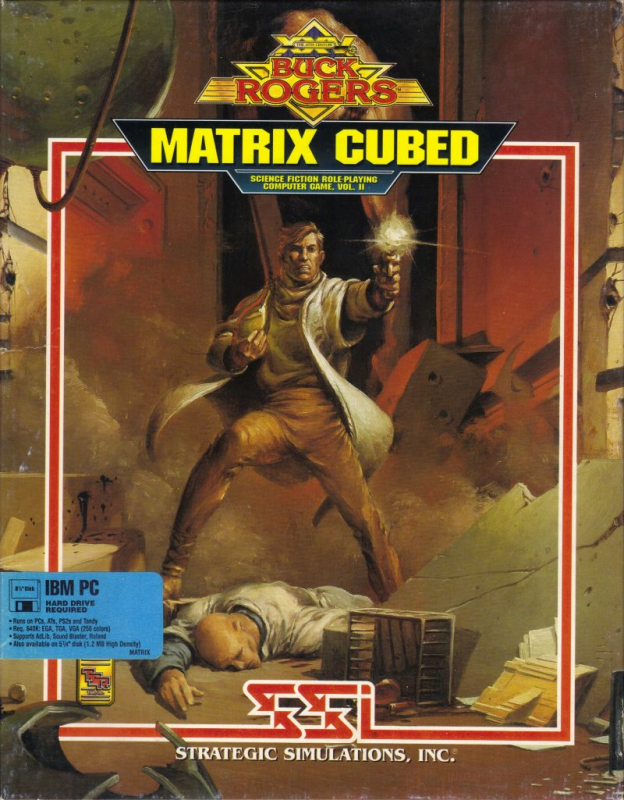 Buck Rogers - Matrix Cubed box art