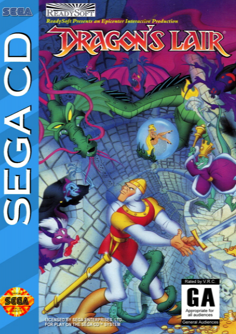 Dragon's Lair box art