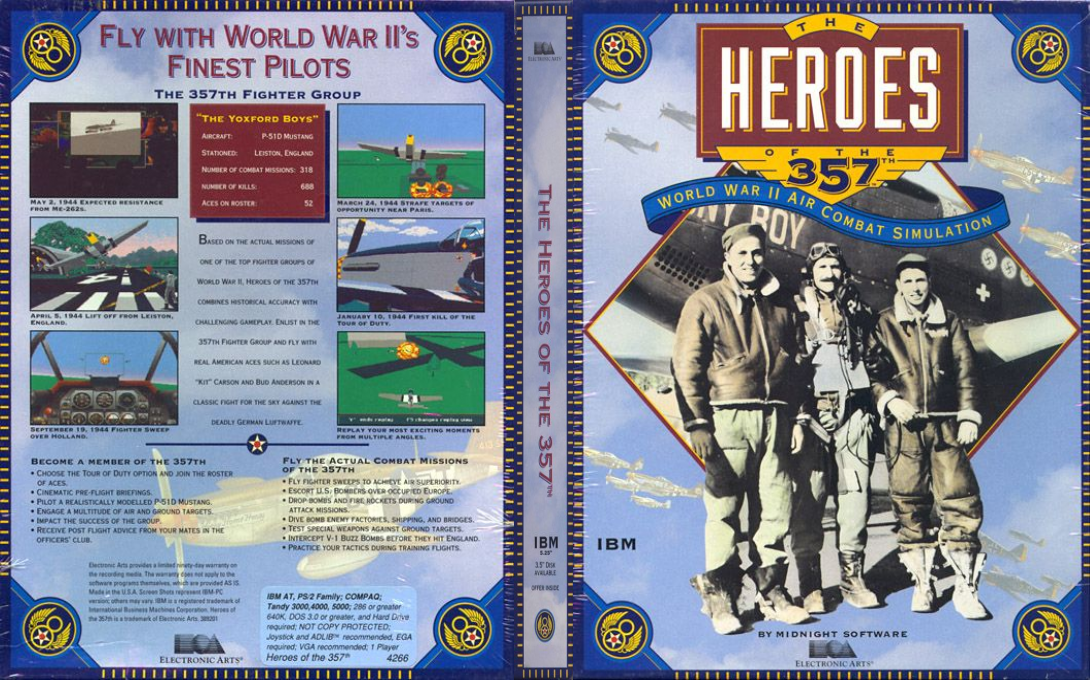 Heroes Of The 357th — box-texture (US)